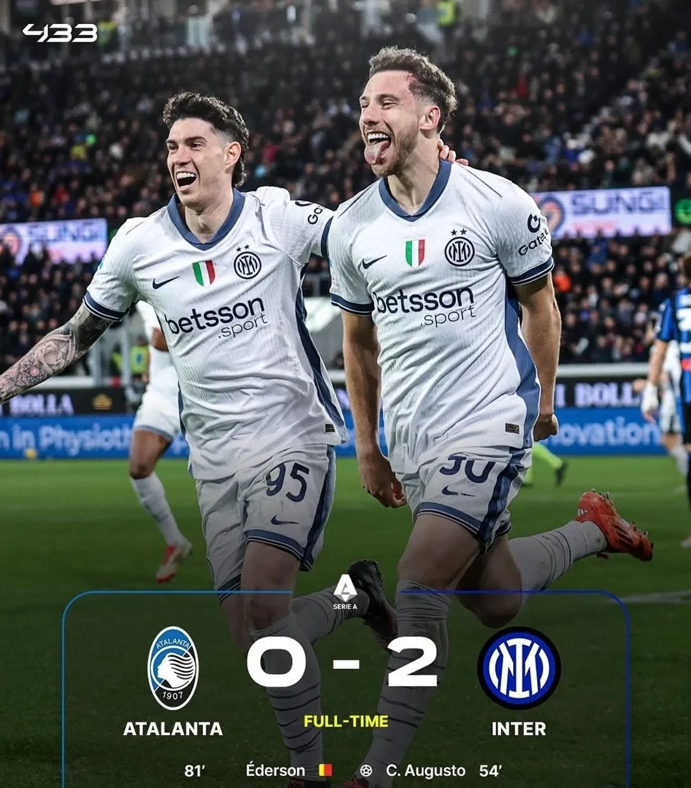 亚特兰大在客场与国际米兰互交白卷的简单介绍