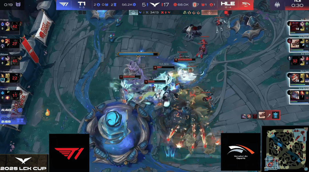 包含WBG翻盘FNC，Faker线上压制力十足鏖战多局四强赛，让粉丝疯狂欢呼的词条